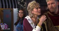 Scarily mismatched pairings attend a Halloween party